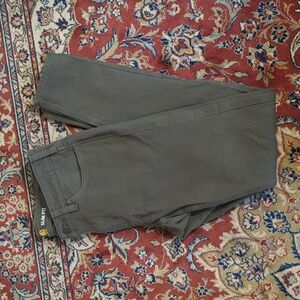 Carhartt Olive Green Slim Fit Skinny jeans in size 6 Tall
